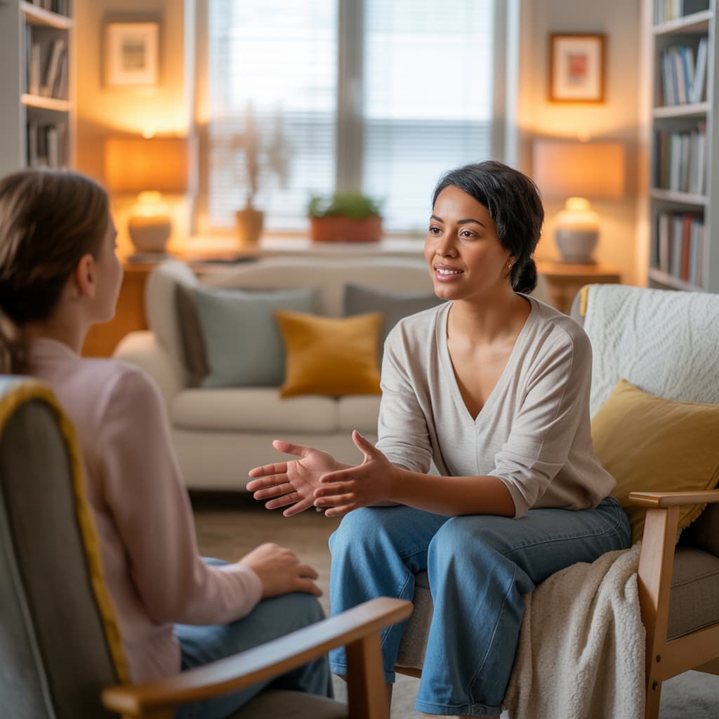 "Trinity Bridge therapist providing personalized mental health care in Fort Worth, TX, enhancing emotional well-being and clarity."